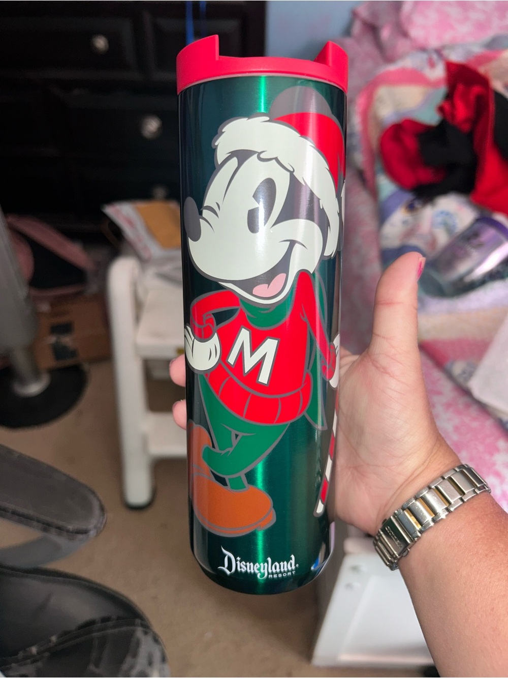 Starbucks Mickey Mouse Christmas tumbler